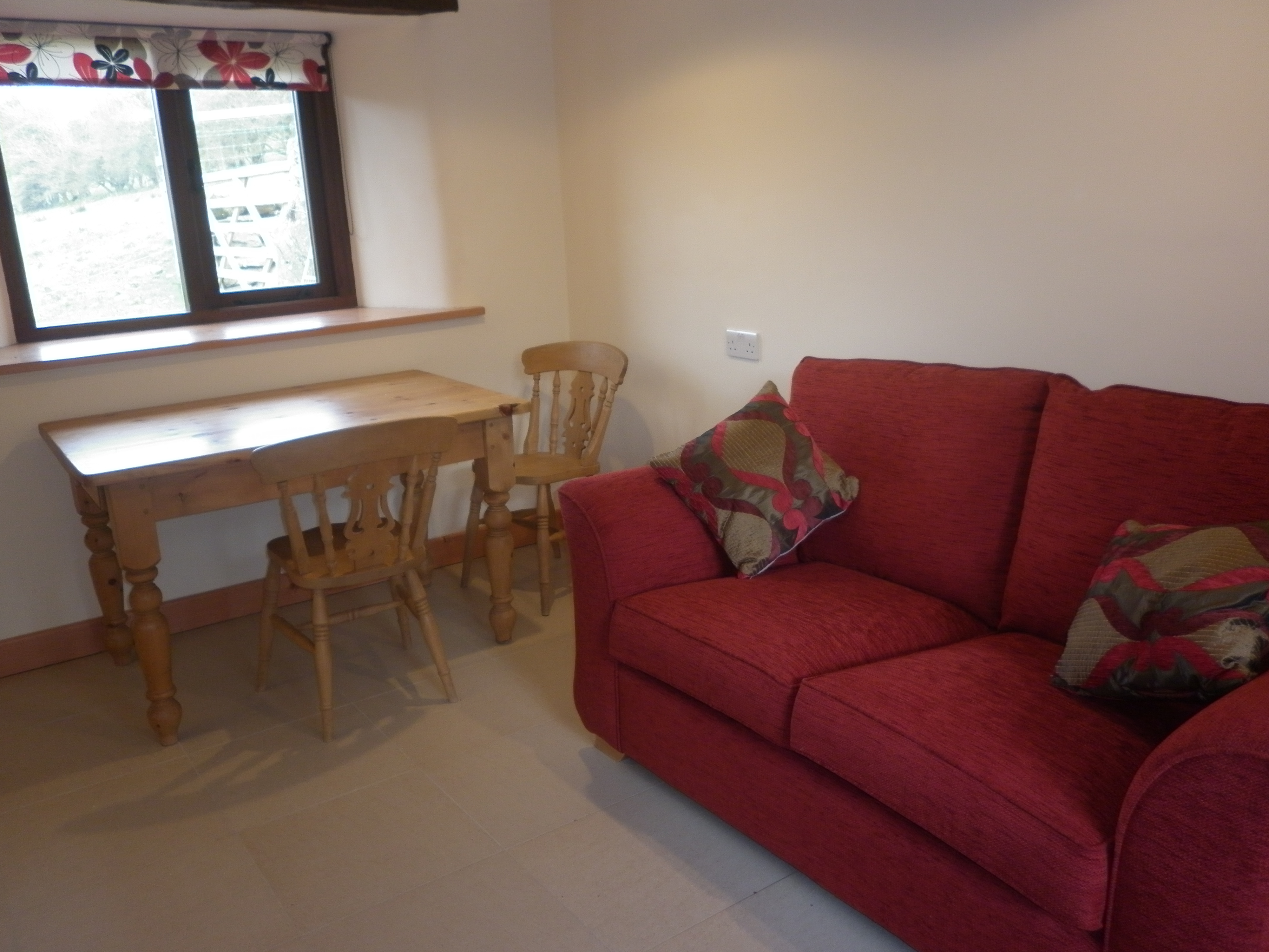 Lind End Cottage lounge area