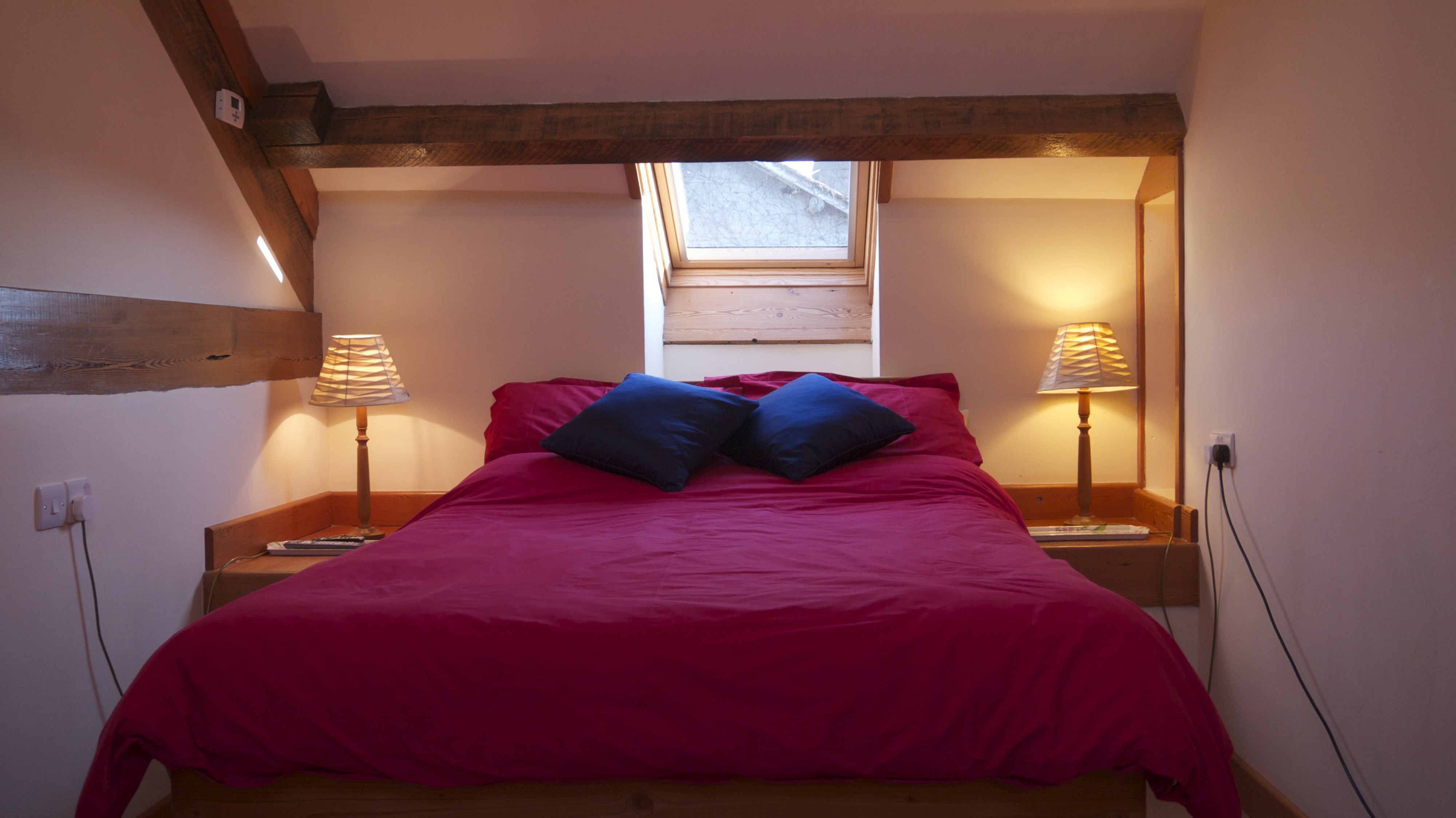 Comfortable double bed